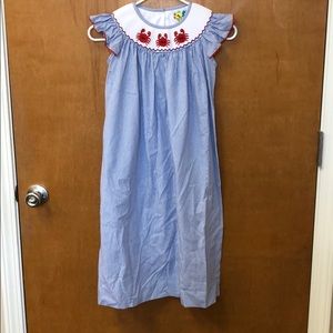 Kissy Fish smocked dress